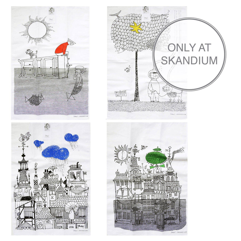 Stig Lindberg tea towels | Skandium | Skandium London