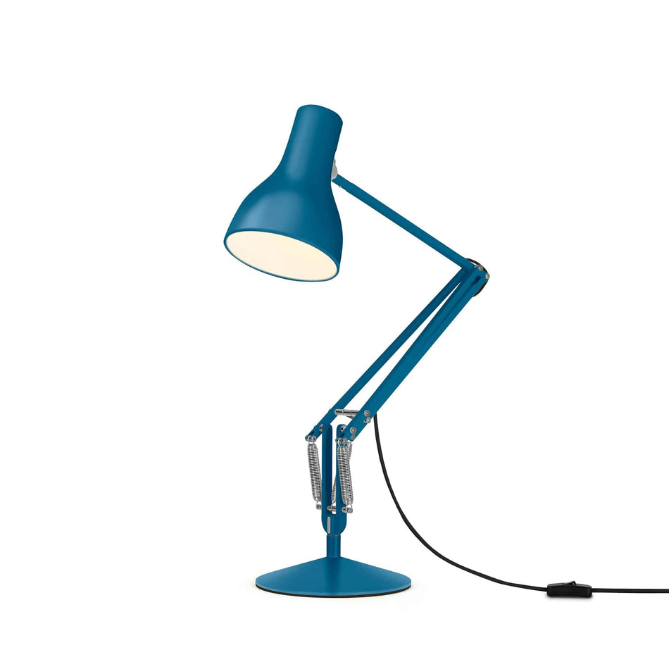 Anglepoise - Type 75 Desk Lamp - Margaret Howell Edition - Saxon Blue - Skandium London