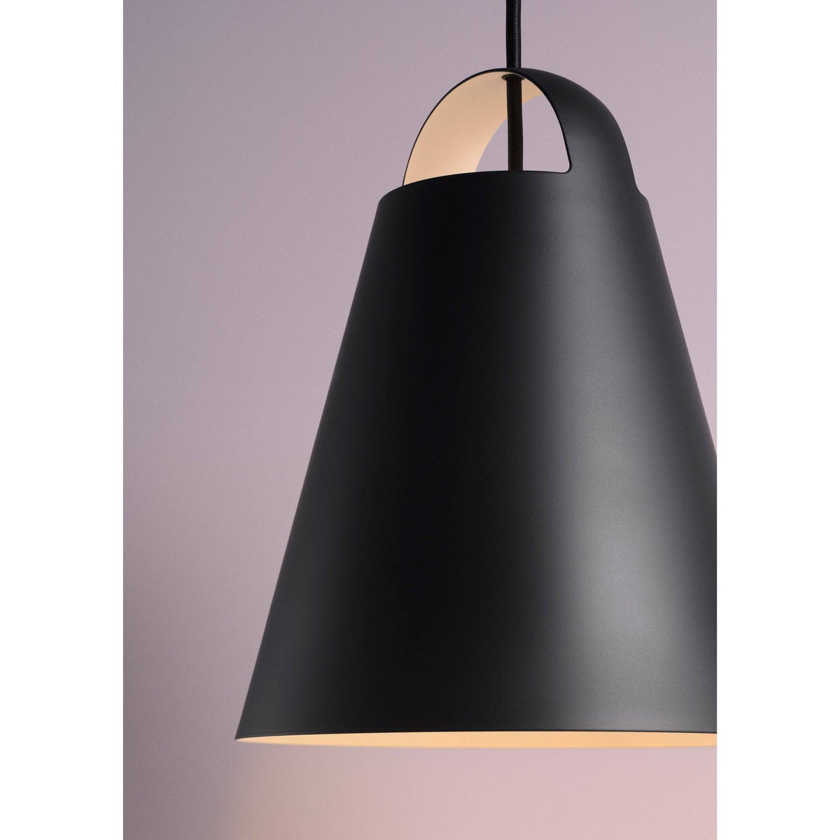 Louis Poulsen - Above pendant lamp, black - Skandium London