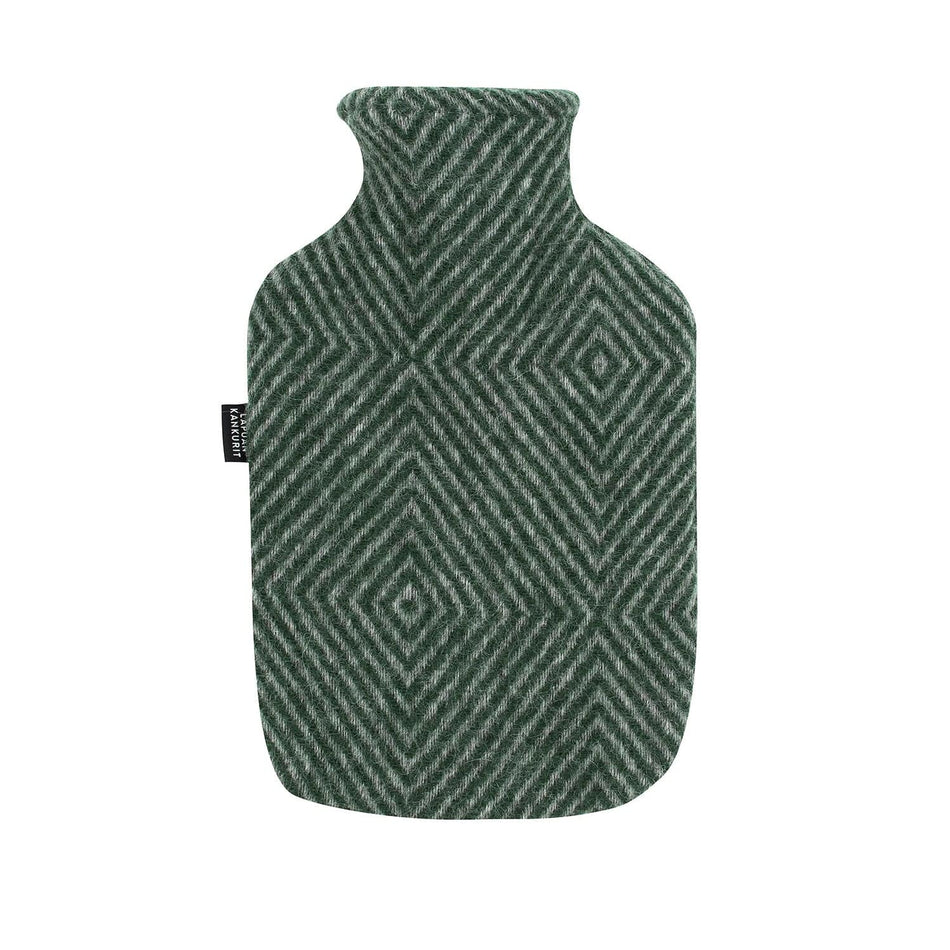 Maria hot water bottle | grey/green | Lapuan Kankurit | Skandium London