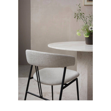 Gubi - Violin dining chair - fully upholstered - Skandium London