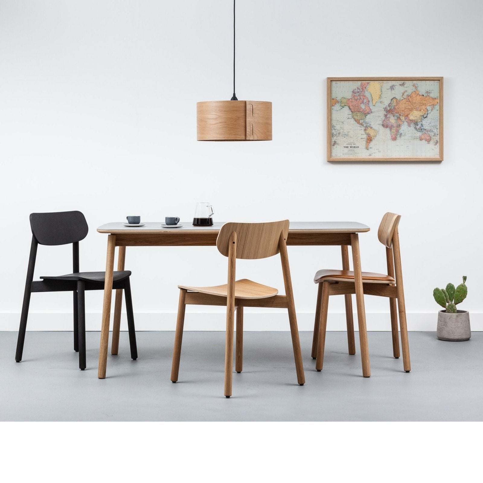 John Green - Otis Chair - Black Ash - Skandium London