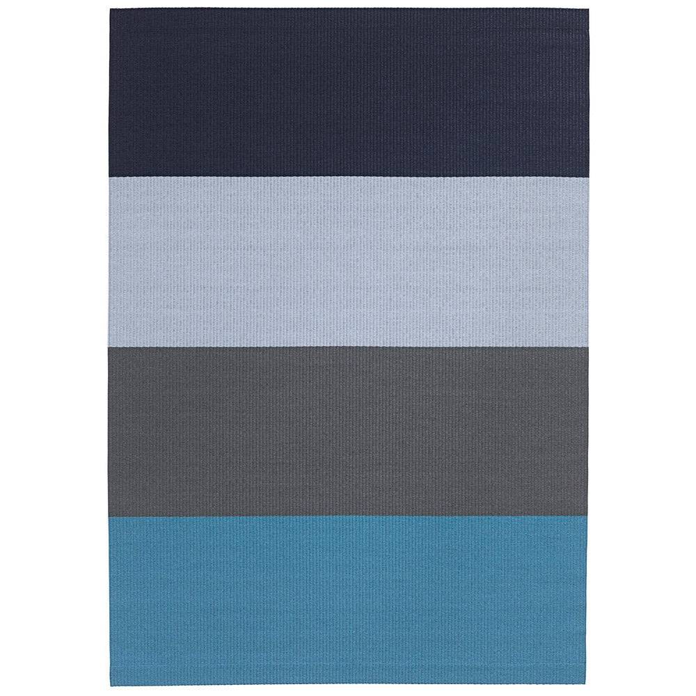 Fourways rug,Turquoise-Dark blue | Woodnotes | Skandium London