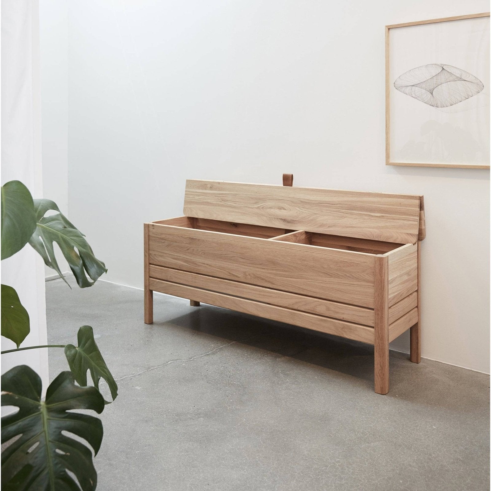 Form & Refine - A Line Storage Bench 111 - Skandium London