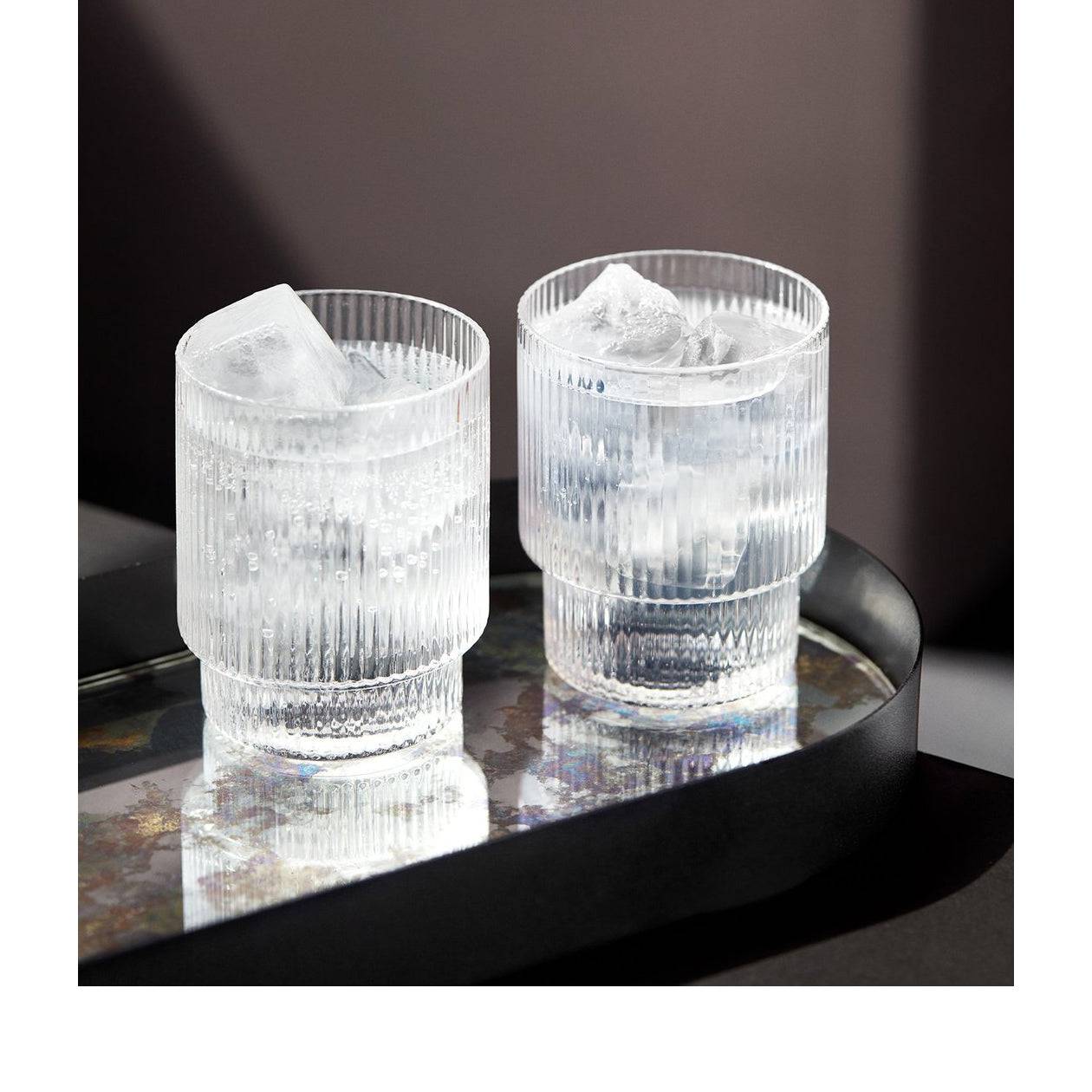 Ripple Glasses 200ml | Set of 4 | Ferm Living | Skandium London