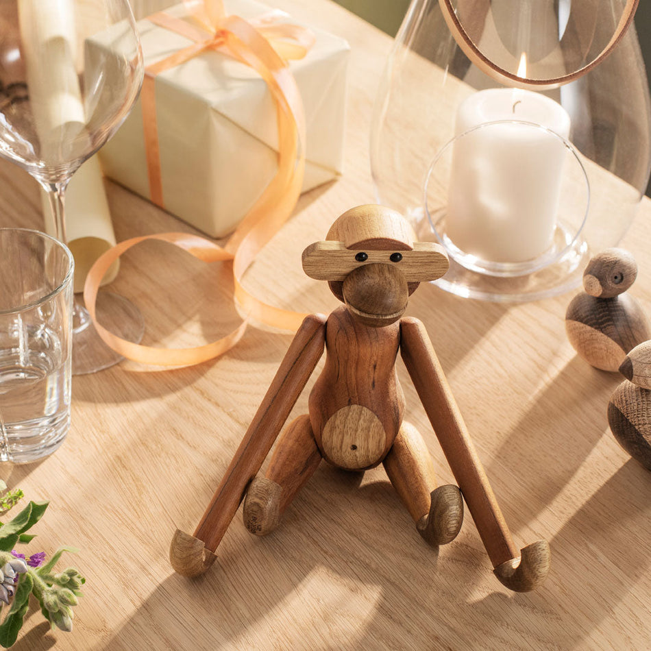 Monkey by Kay Bojesen - Teak/limba - Small