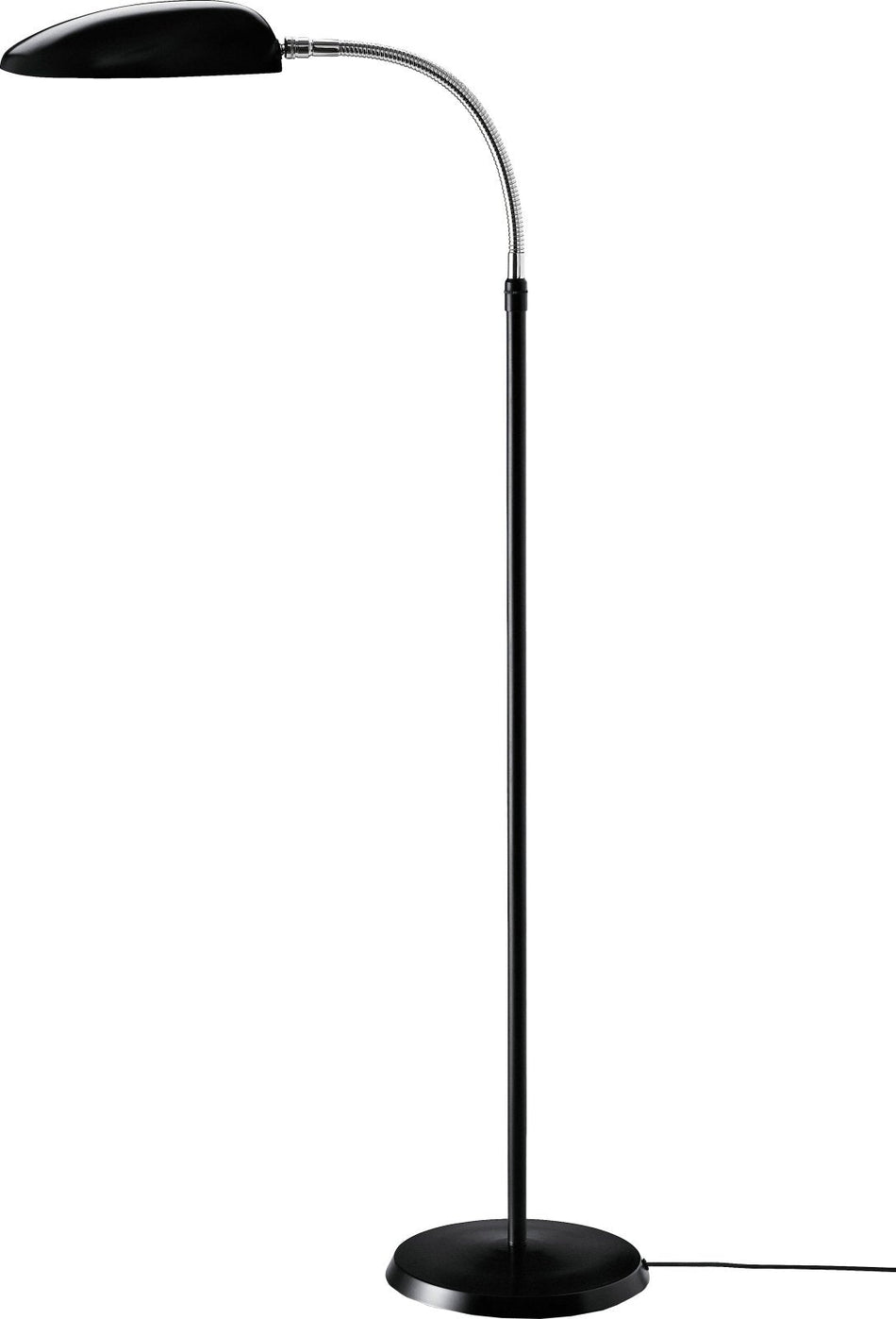 Gubi - Cobra floor lamp - Black, semi matt - Skandium London