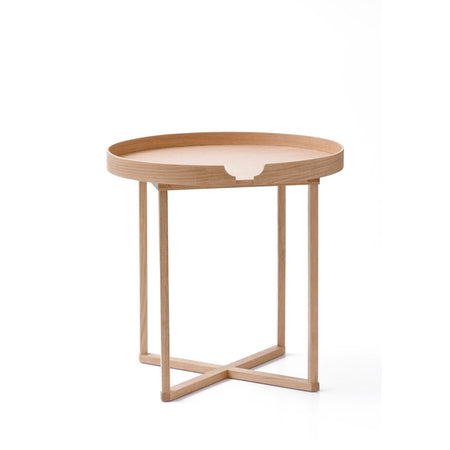 Wireworks - Damien Table Round - Oak/Oak - Skandium London