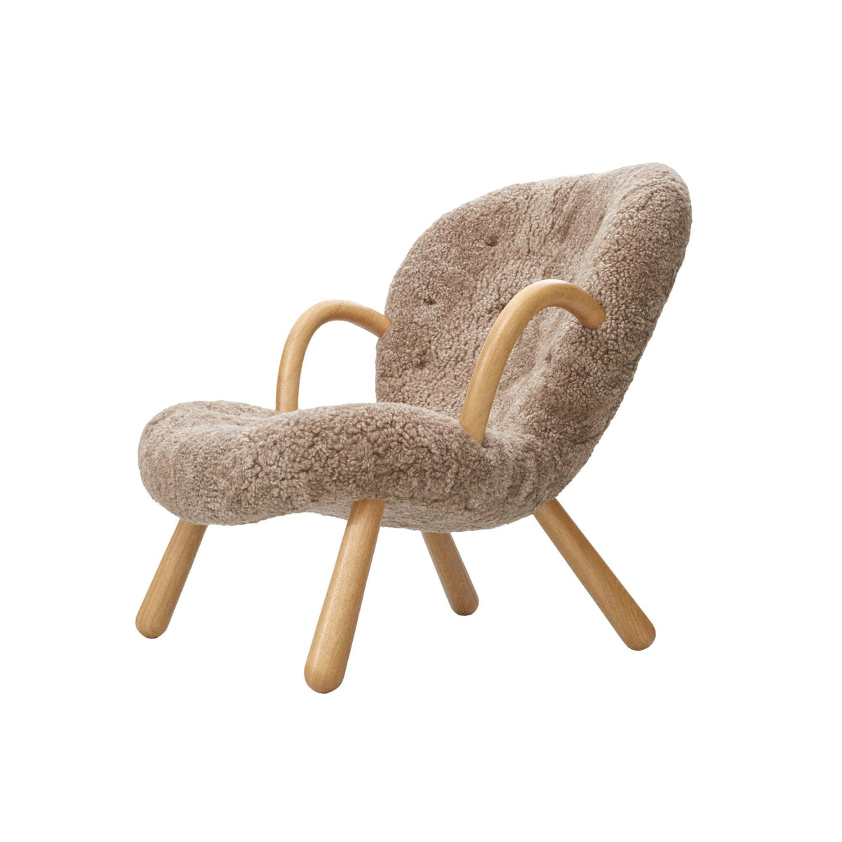 Paustian furniture collection - Arctander Chair with armrests - Sheepskin - Skandium London