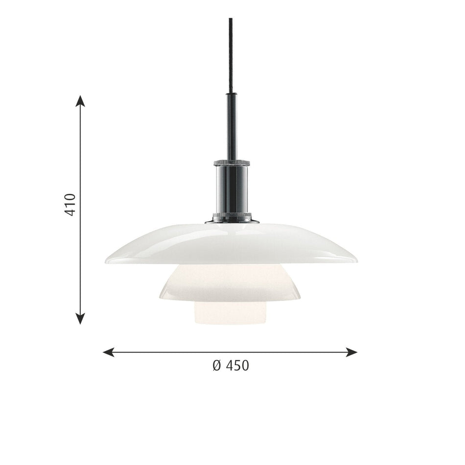 Louis Poulsen - PH 4½ - 4 pendant lamp - Skandium London