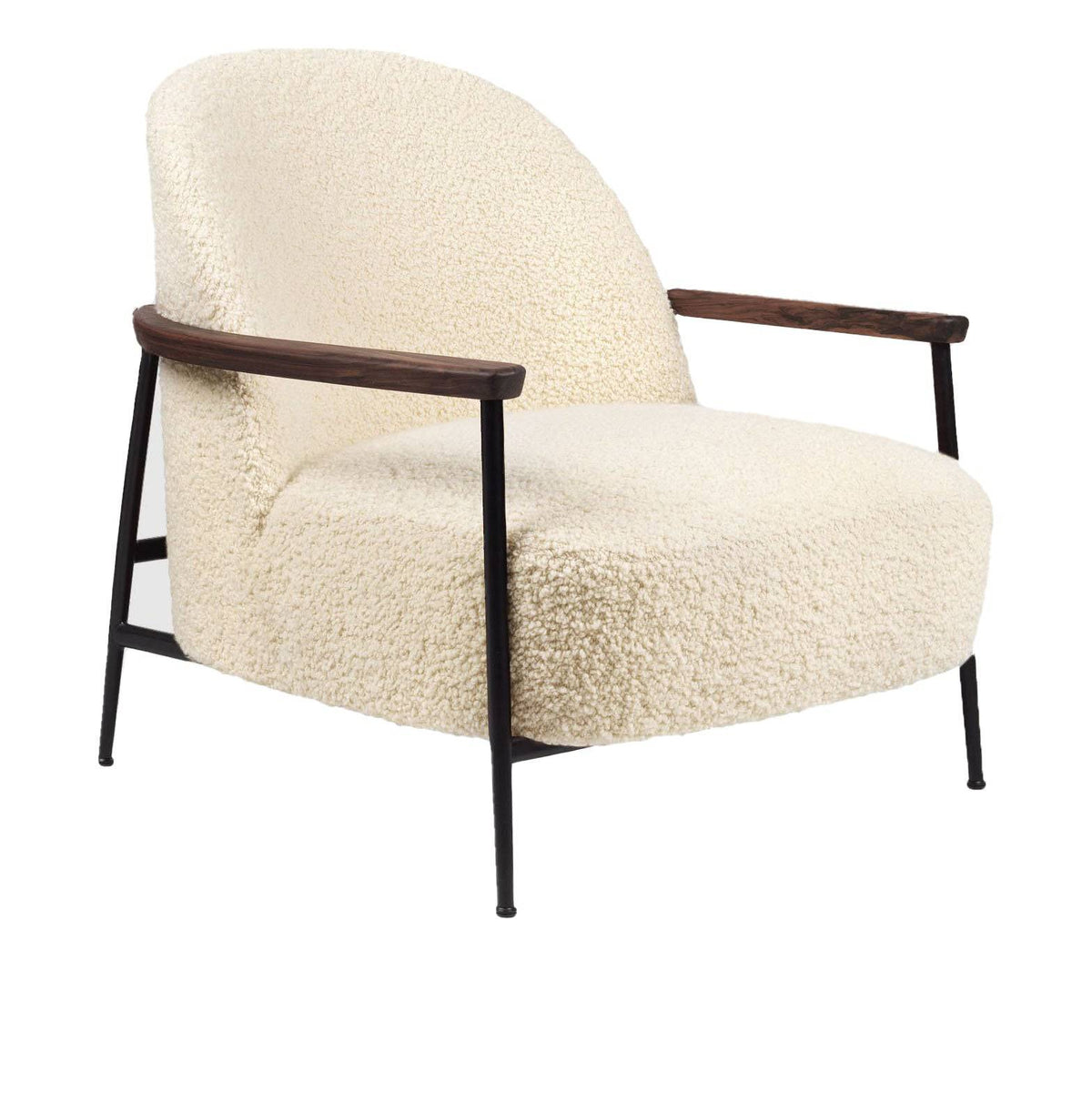 Gubi - Sejour lounge chair with arms - Skandium London