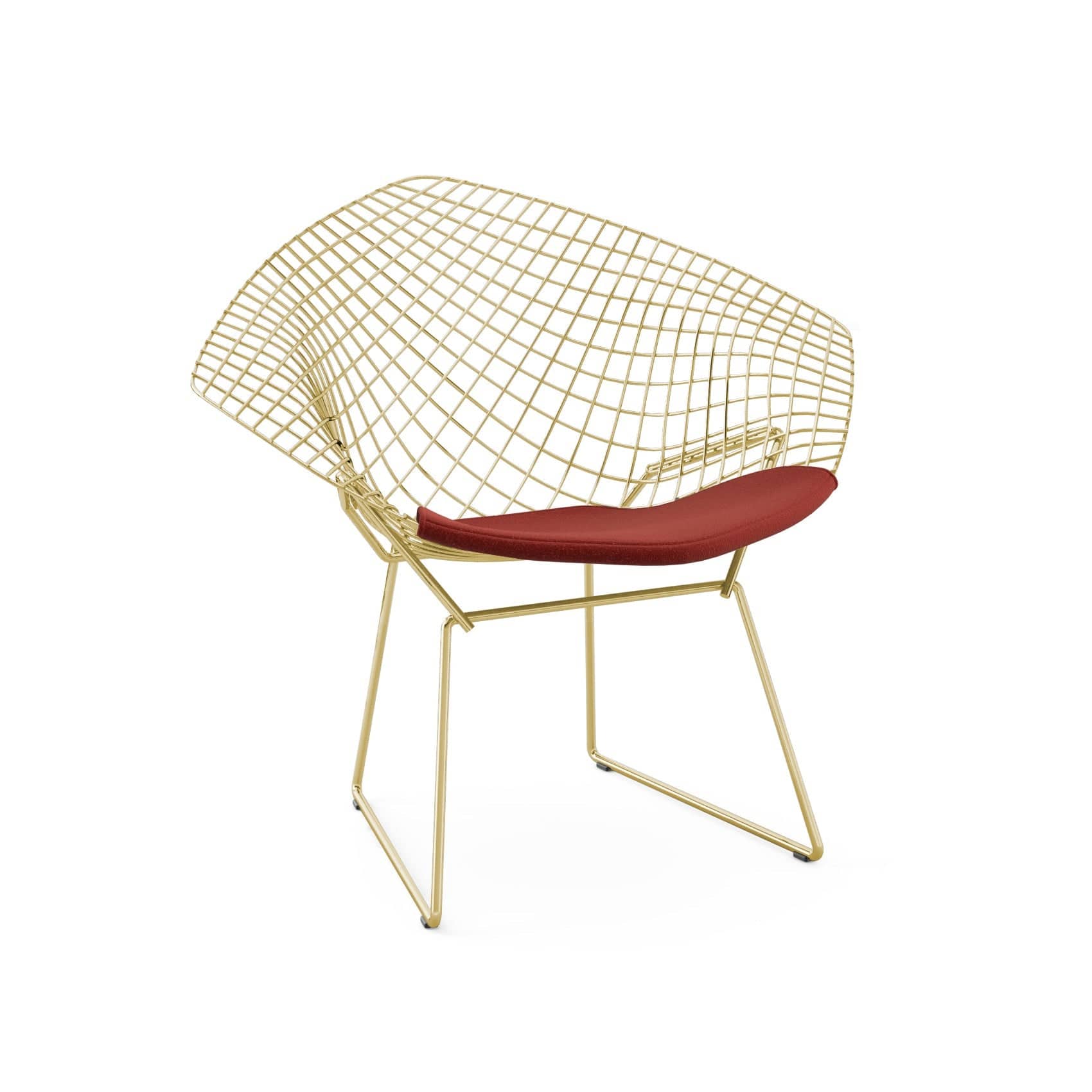 Knoll - Diamond armchair, gold plated - Skandium London