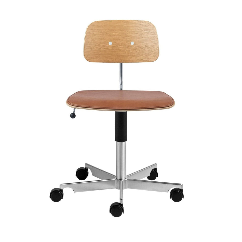 Montana - Kevi 2533 Office Chair with Leather Seat - Skandium London