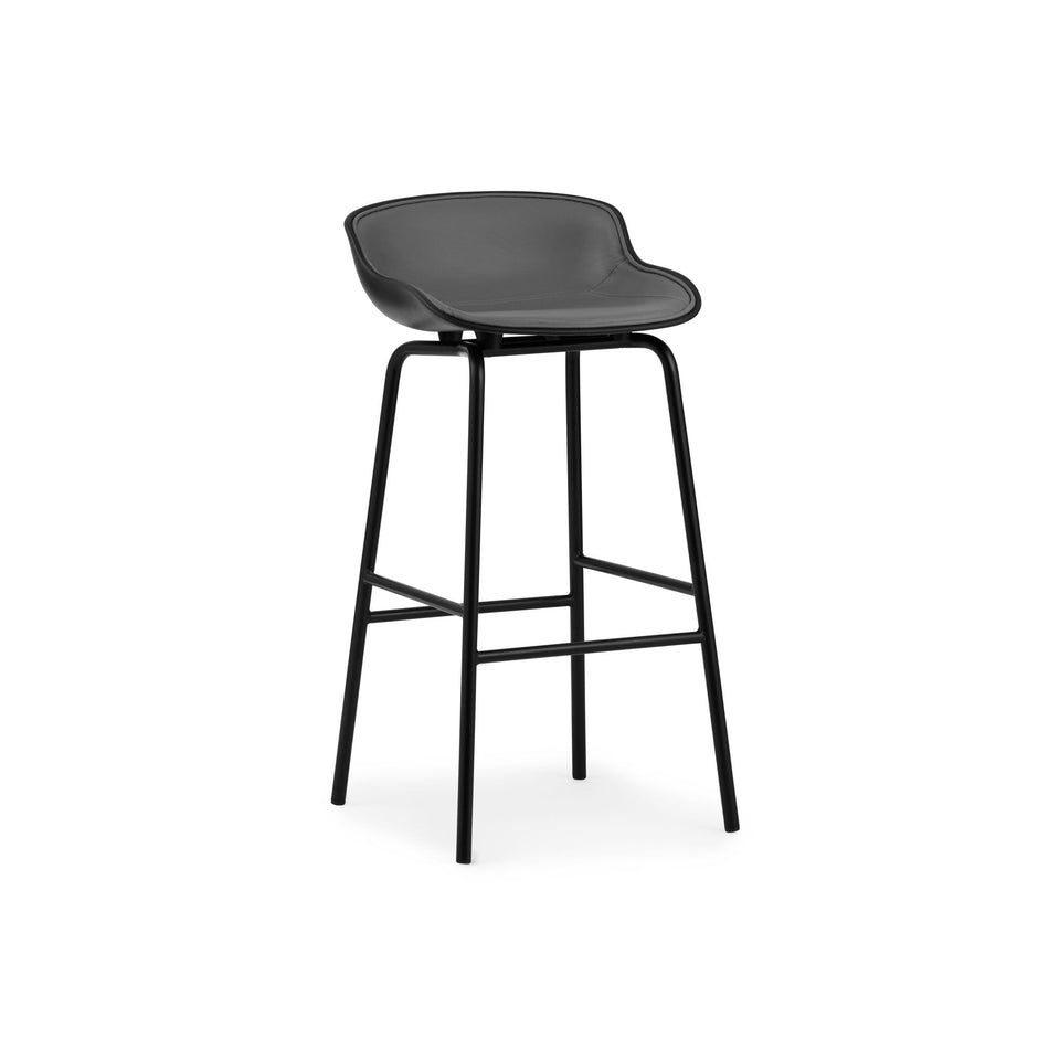 Hyg Barstool 75cm Steel - Front Upholstery