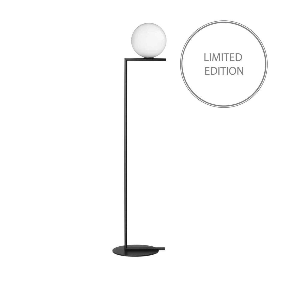 Flos - IC F1 Floor Lamp - Black - Skandium London