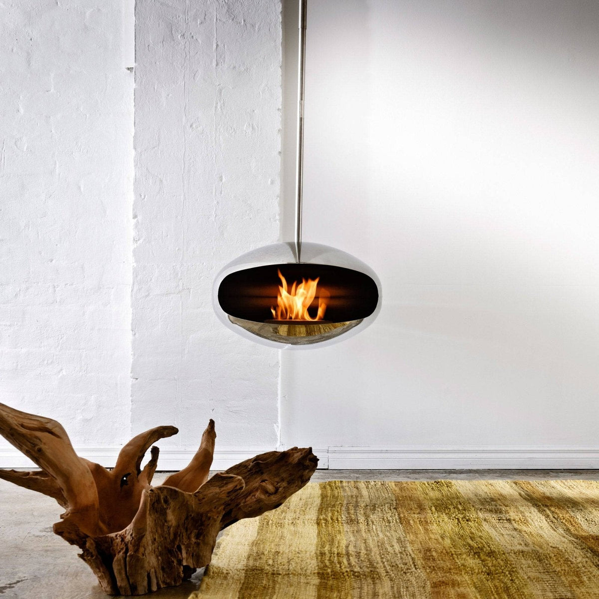 Cocoon Fires - Aeris - Cocoon Original Hanging Fireplace - Skandium London