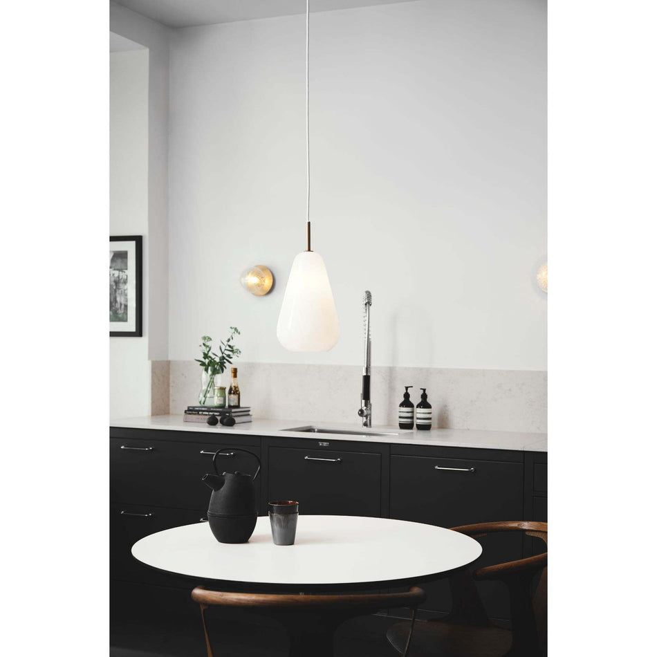 Anoli 1 Opal Medium Pendant Lamp | Nuura | Skandium London