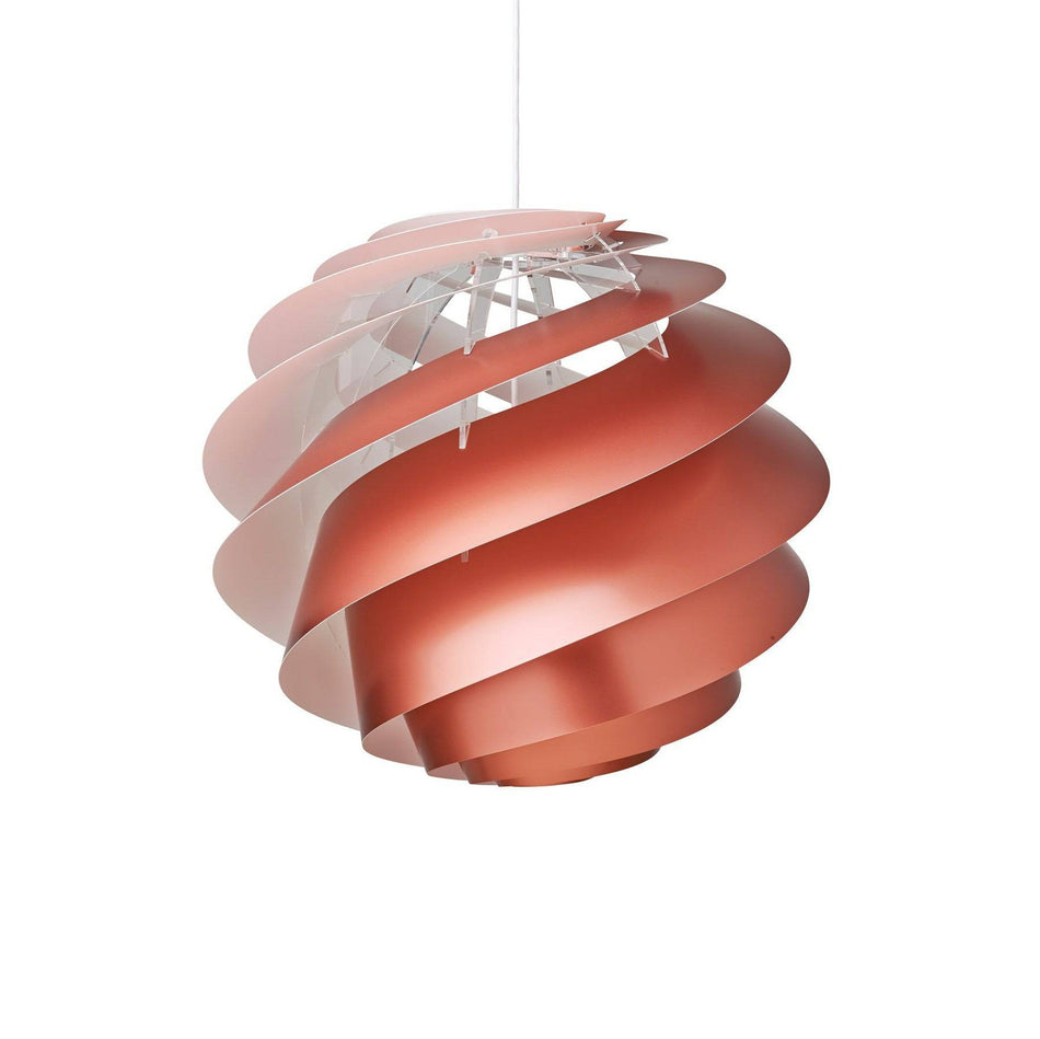 1313 Swirl 3 pendant lamp Copper | Le Klint | Skandium London