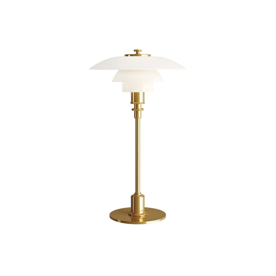 Louis Poulsen - PH Glass table lamp, brass metallised - Skandium London