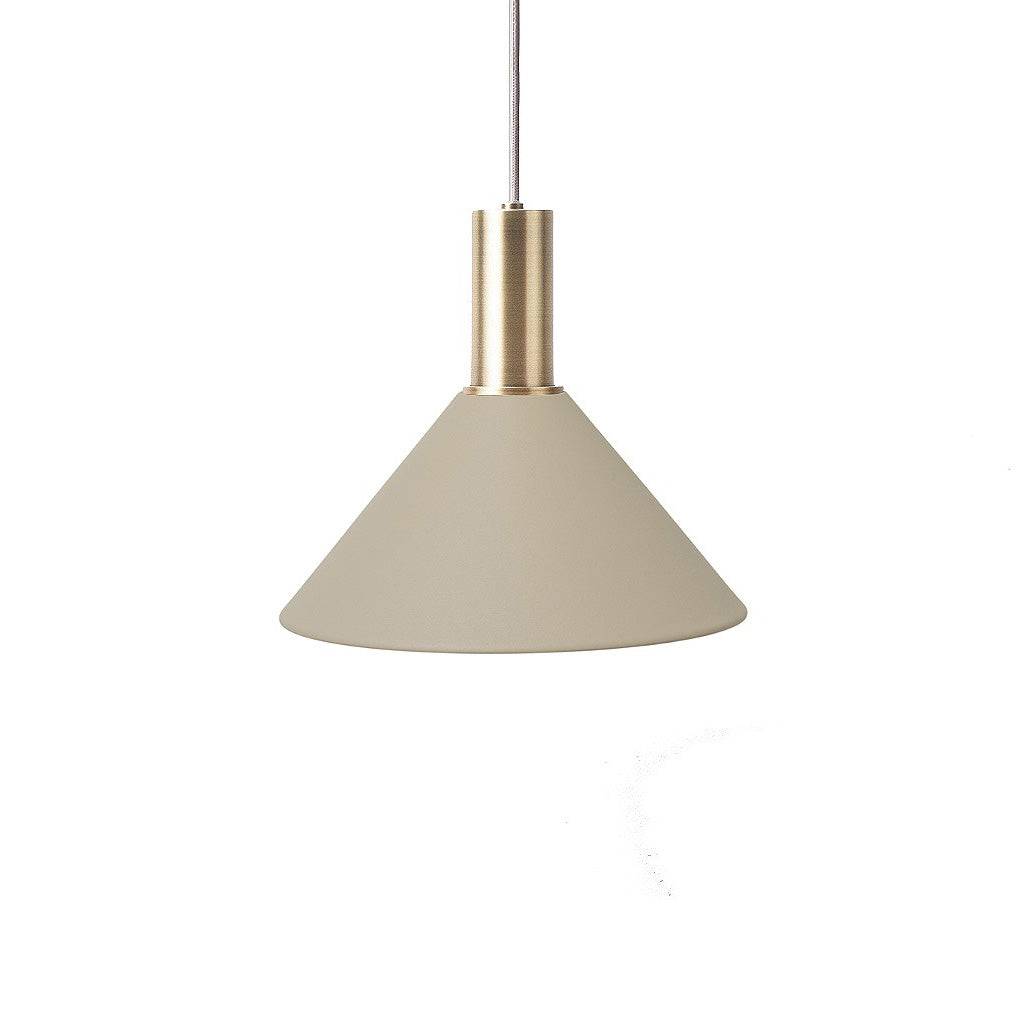 Collect Pendant with Cone Shade | Brass Socket | Ferm Living | Skandium London