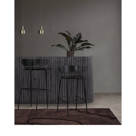 Ferm Living - Herman Bar Chair - Black - Skandium London