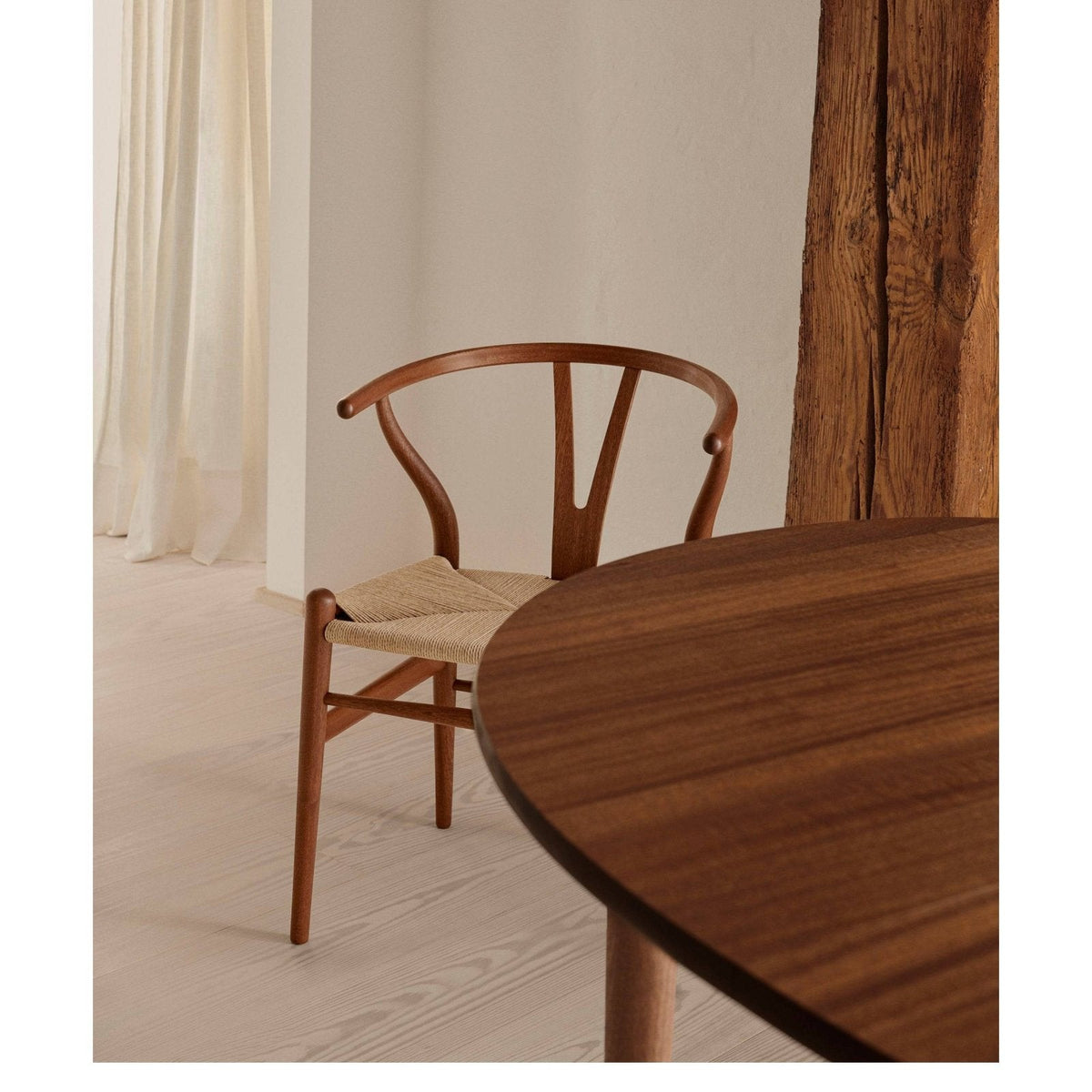 Carl Hansen - CH24 Wishbone chair - Mahogany - Skandium London