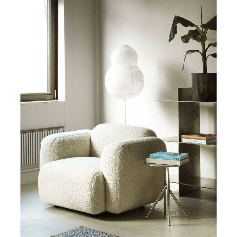 White puff online chair