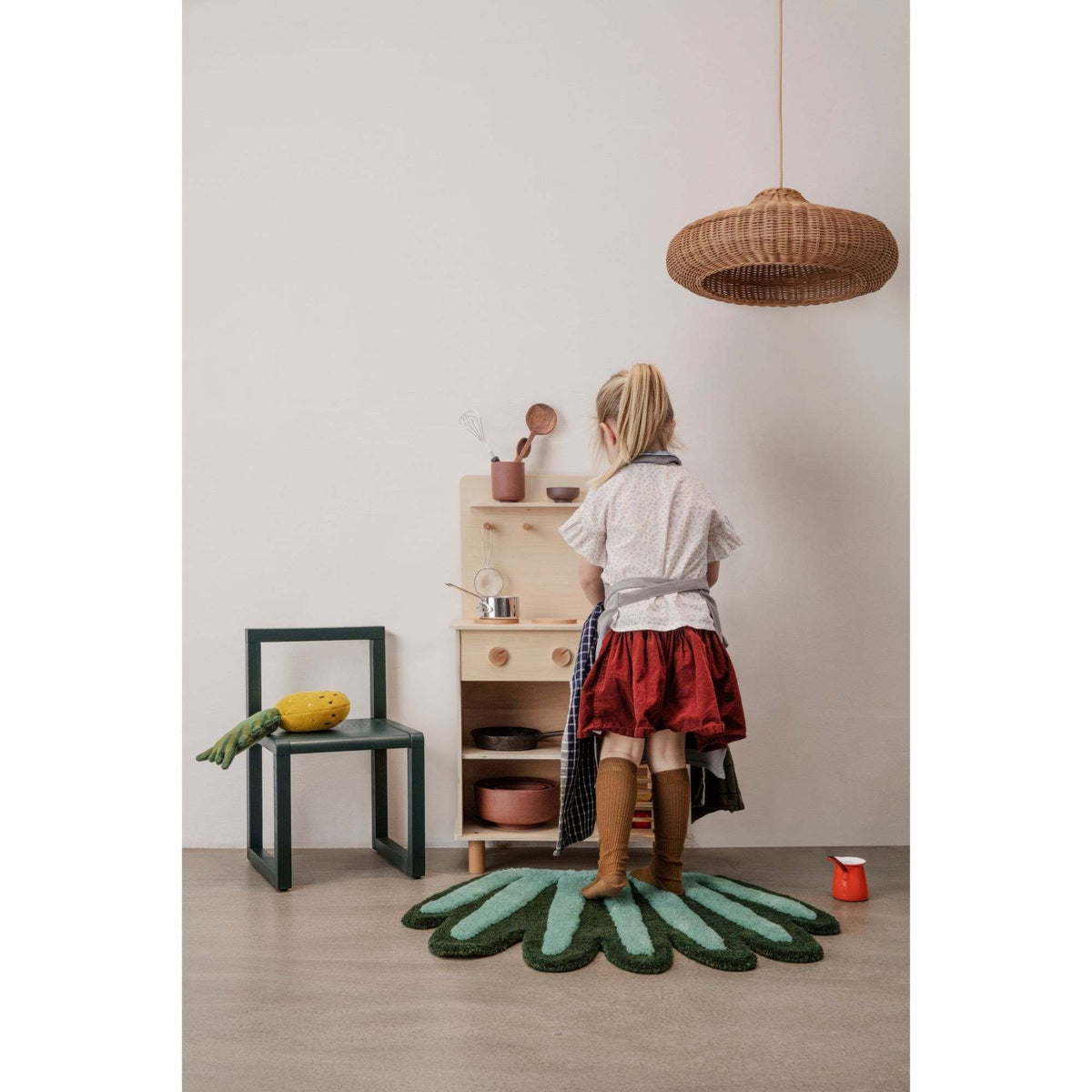 Braided Lampshade | Disc | Ferm Living | Skandium London