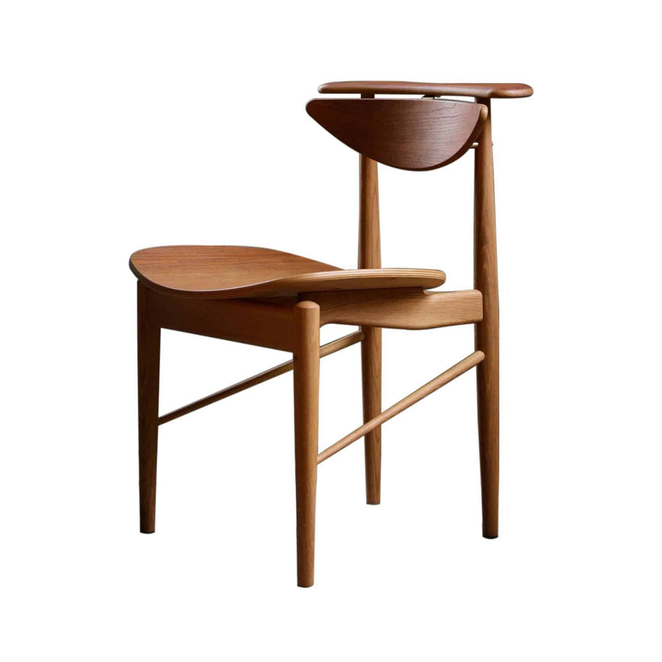 House of Finn Juhl - Reading Chair Veneer/ Oak-Walnut - Skandium London