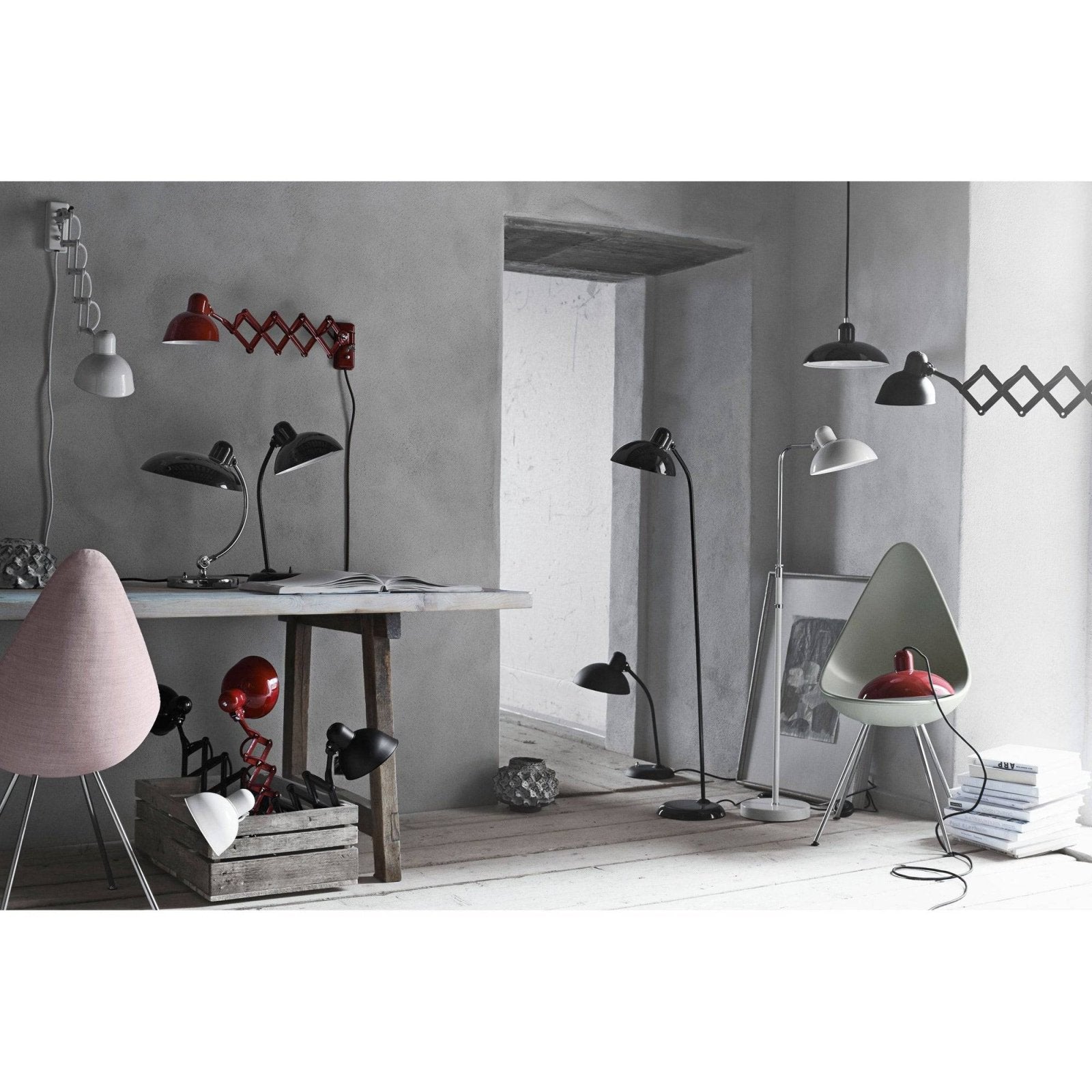 Fritz Hansen Lighting - Kaiser idell™ scissor lamp 6718 - Skandium London