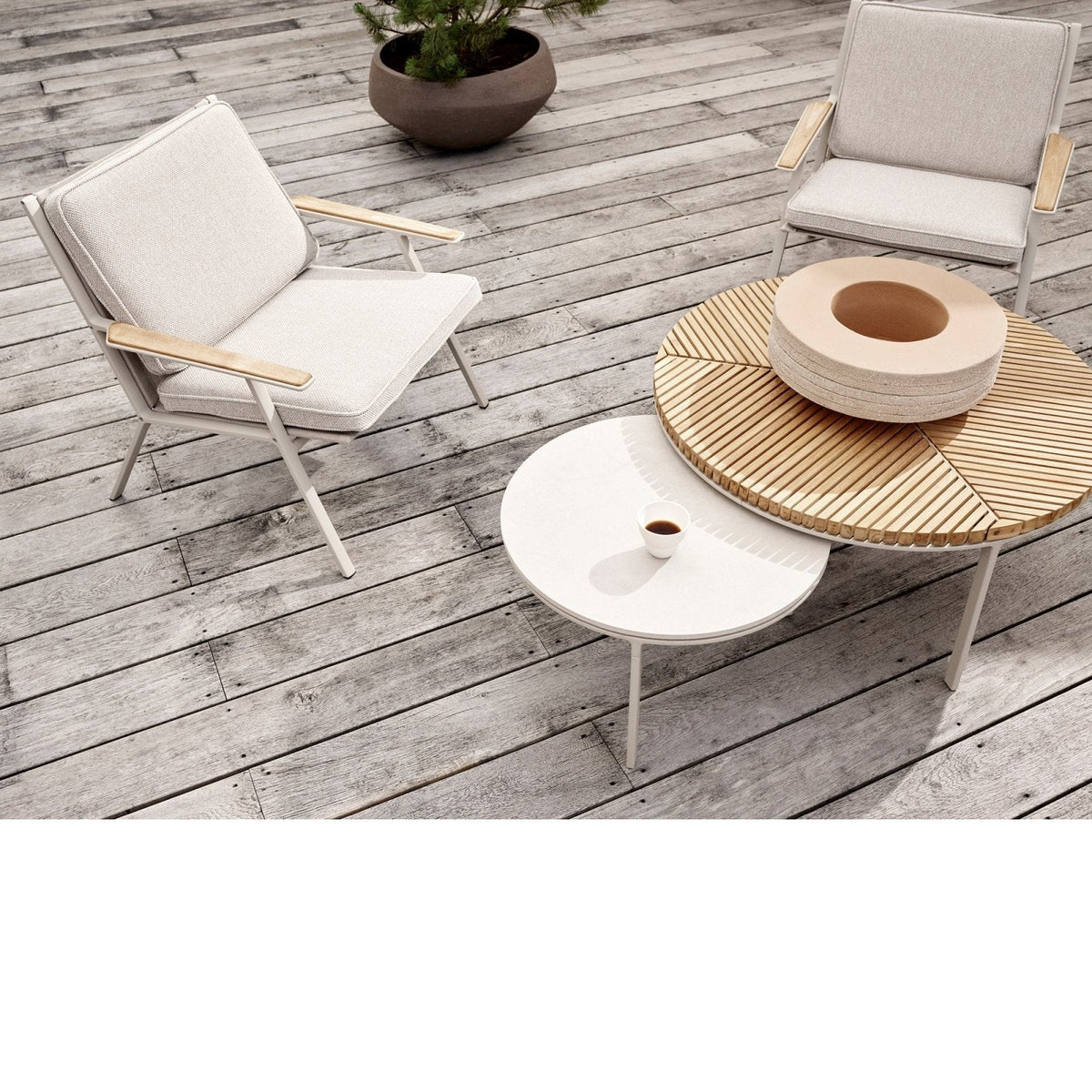 Vipp - VIPP714 - Open-Air Coffee Table - Ø60 - Skandium London