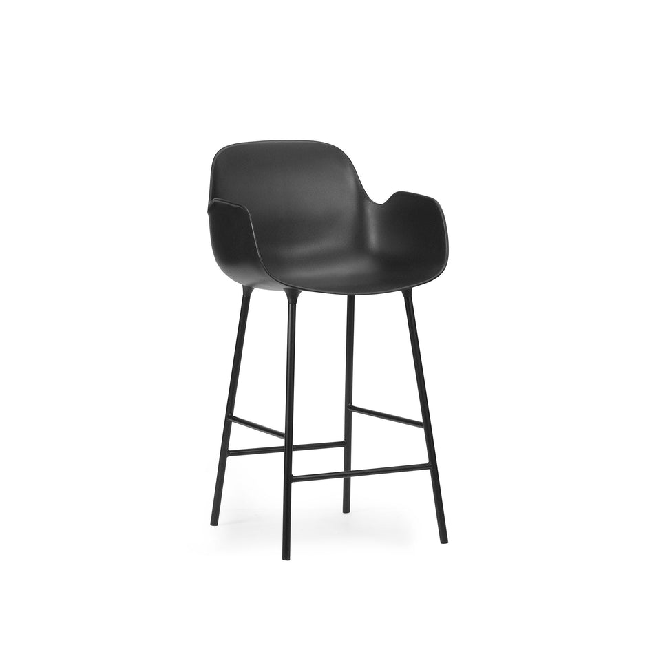 Form Bar Armchair 65cm Steel