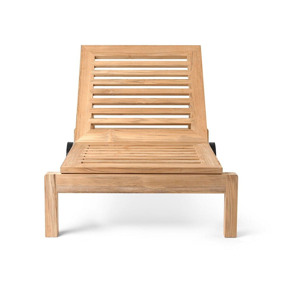 Carl Hansen - AH604 Lounger - untreated teak - Skandium London