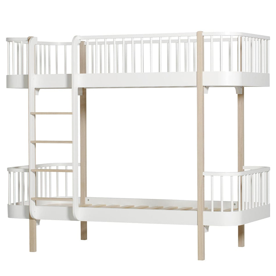 Oliver Furniture - Wood Bunk bed, white/oak - Skandium London