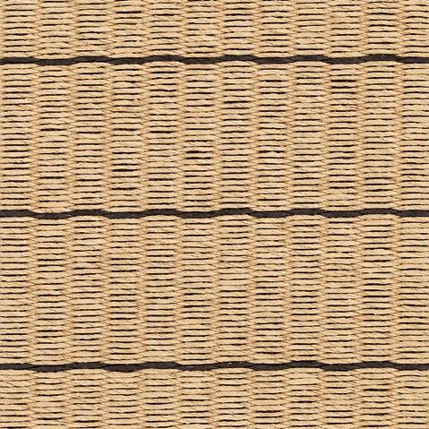 Woodnotes - Line rug, natural/black - Skandium London