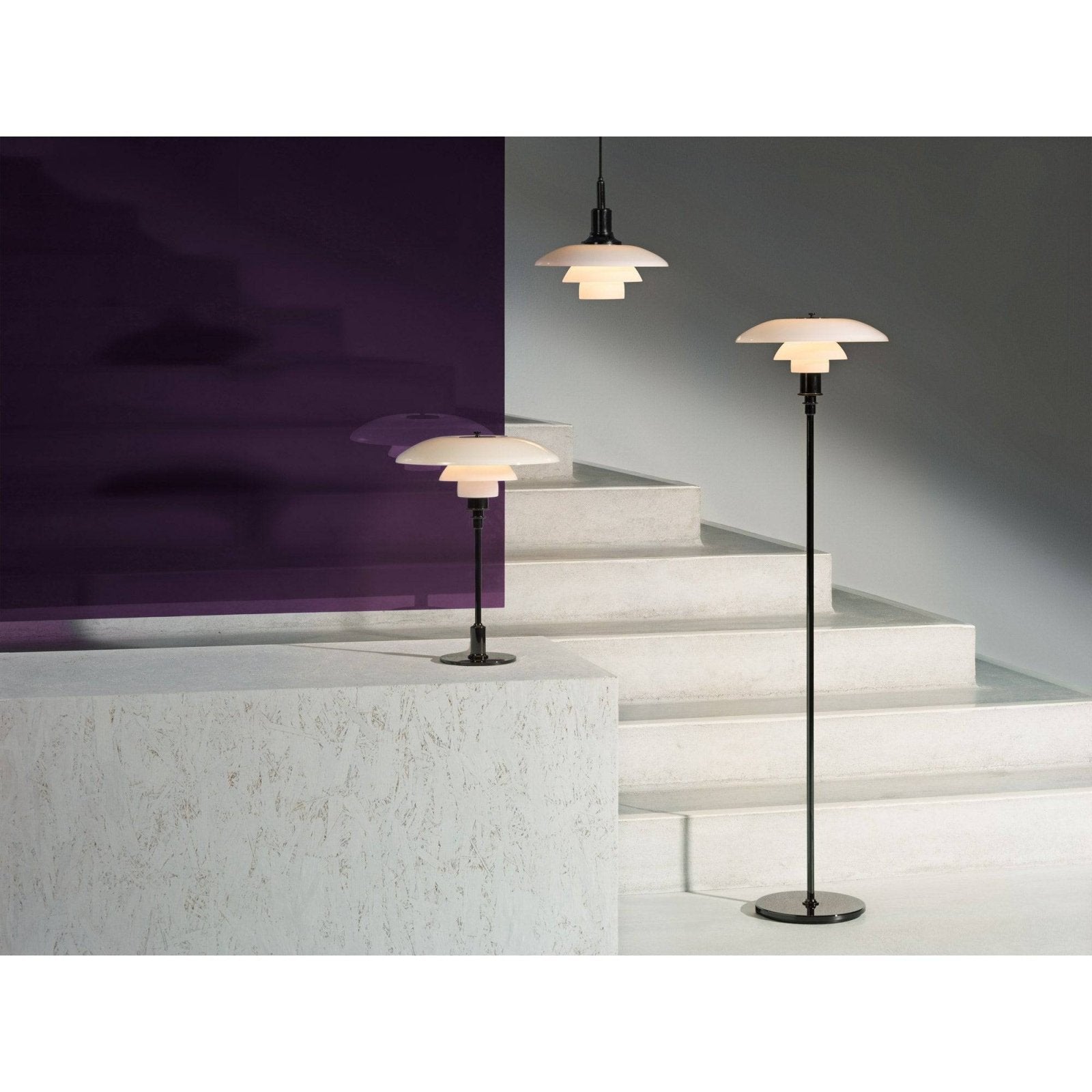 Louis Poulsen - PH 3½-3 glass pendant lamp - Skandium London