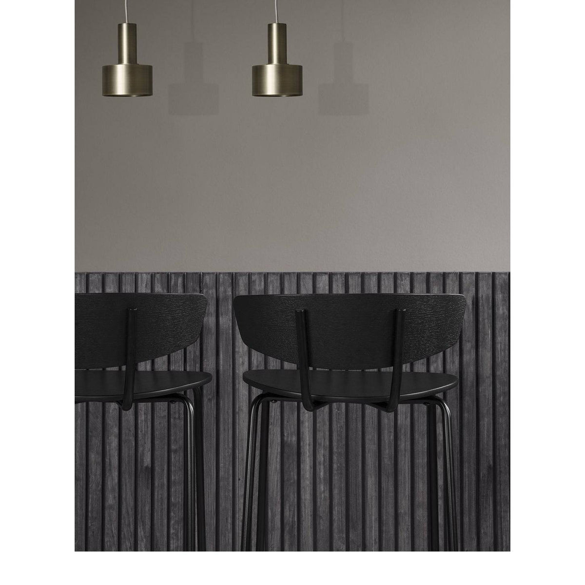 Ferm Living - Herman Bar Chair - Black - Skandium London