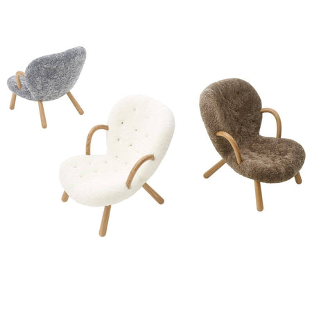 Paustian furniture collection - Arctander Chair with armrests - Sheepskin - Skandium London