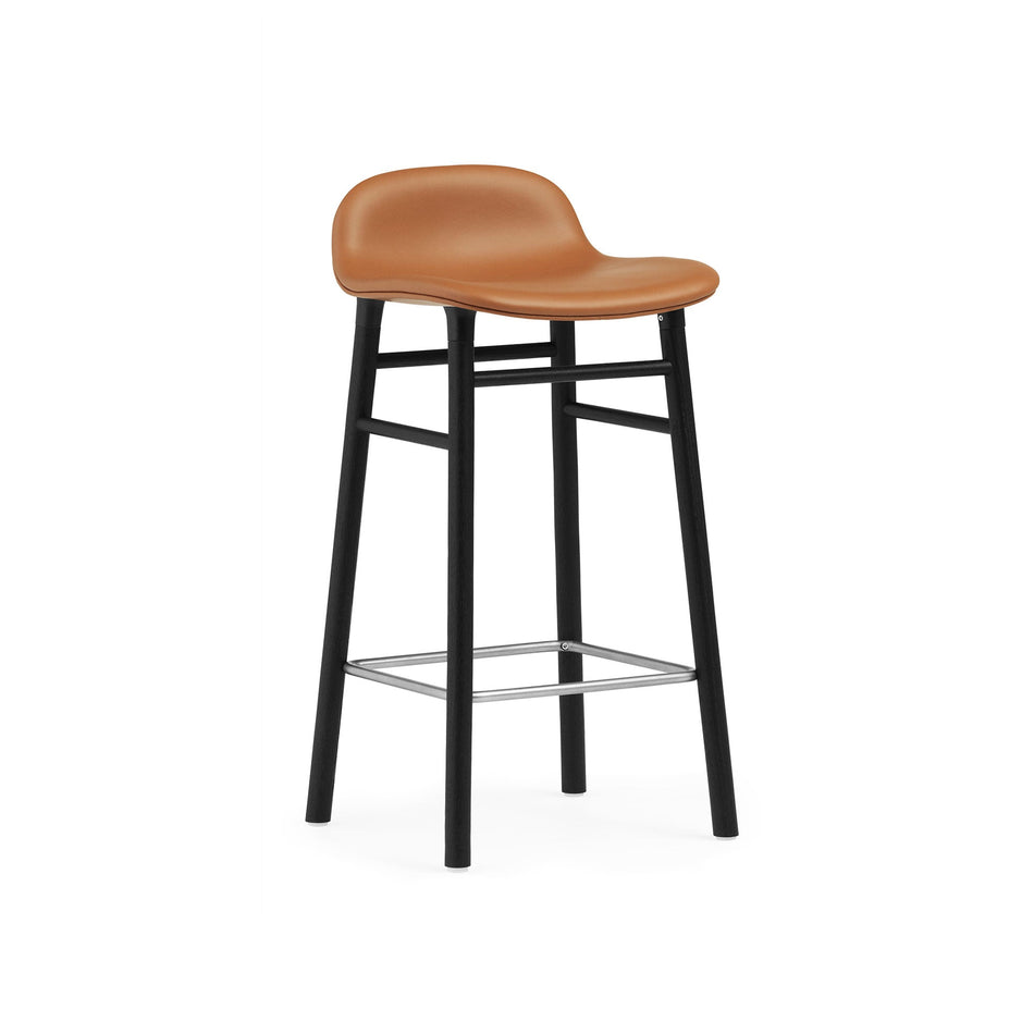 Form Barstool 65cm Wood - Full Upholstery