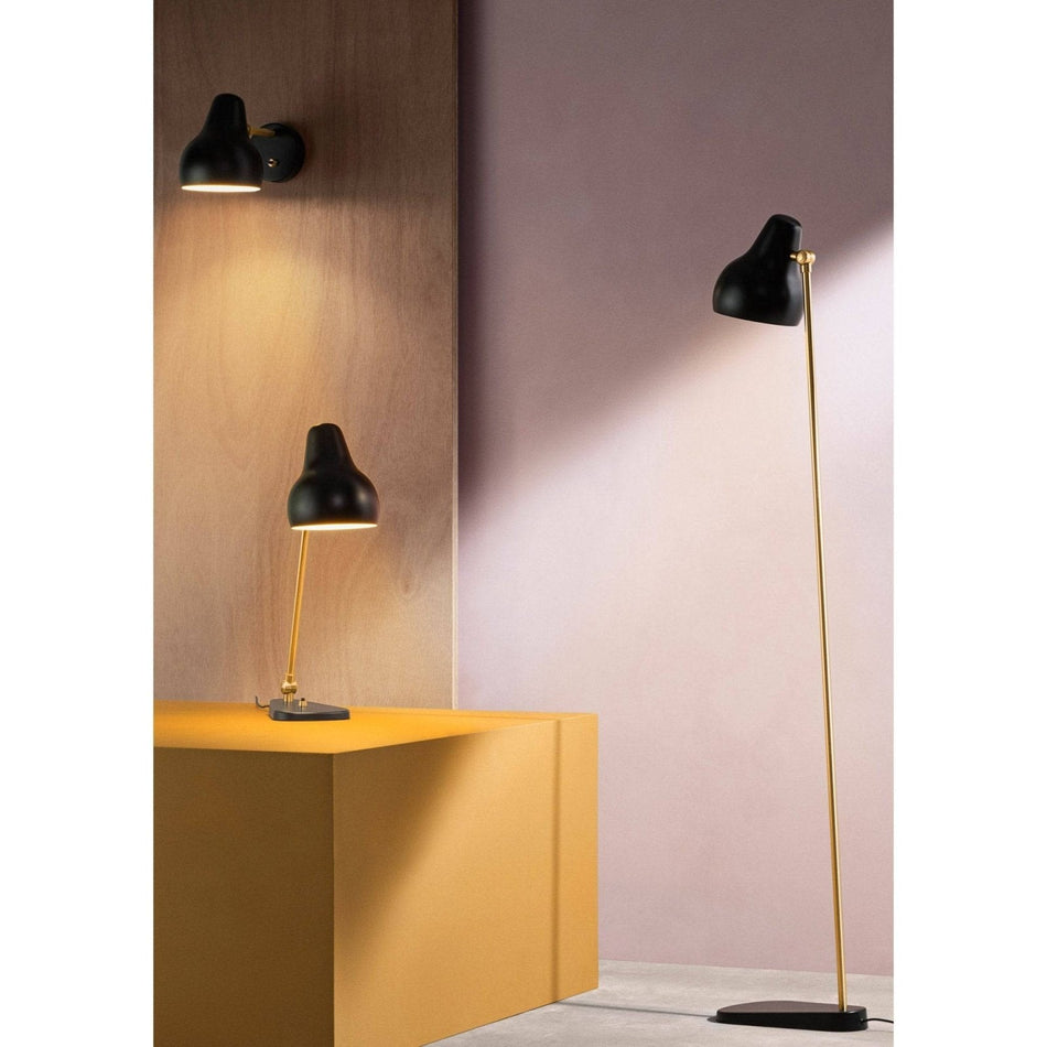 Louis Poulsen - VL38 wall lamp Black - Skandium London