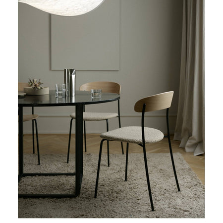 New Works - Florence dining table - Ø 145 cm w. wood veneer - Skandium London