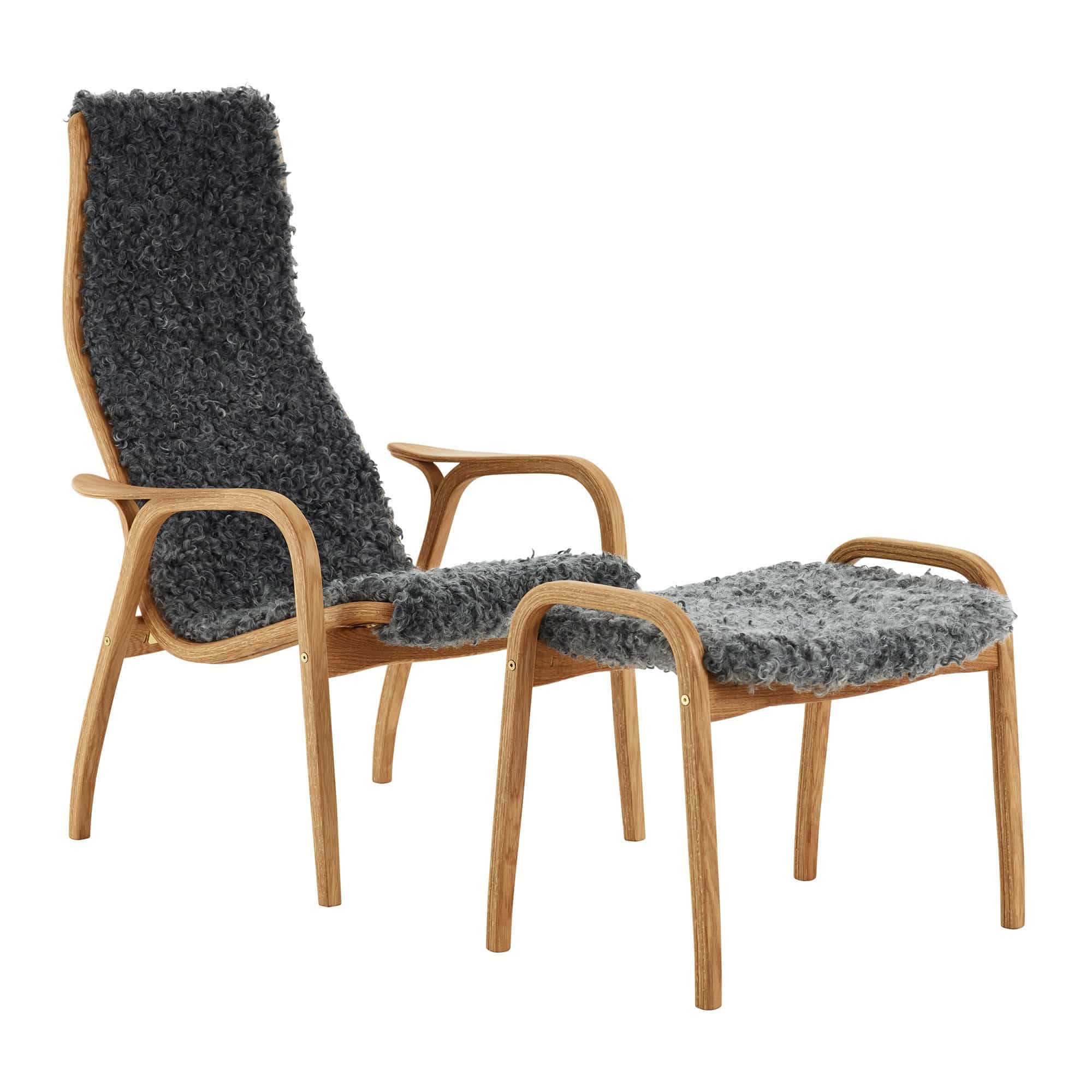 Lamino Easy Chair |  Gotland Sheepskin | Swedese | Skandium London